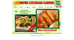 Desktop Screenshot of newempireszechuangarden.com